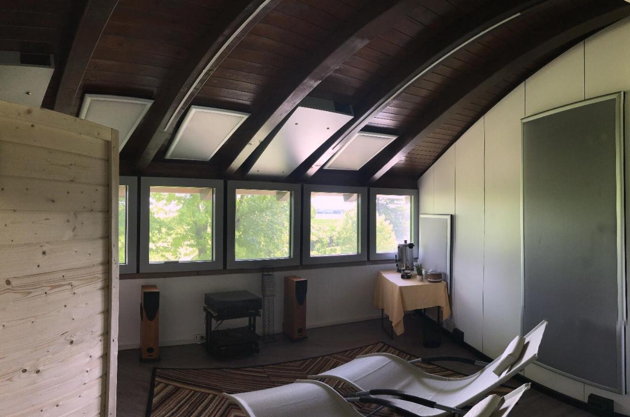 Nifty Intera Villa Con Piscina Relax, Idromassaggio E Sauna Muscletto Ngoại thất bức ảnh
